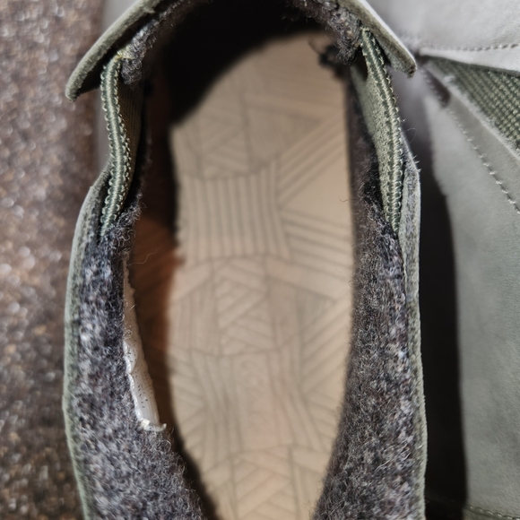 Olukai Hawai'iloa Manu Hope Women's Sneaker Boot Sage Size 7 Leather Slip On - Picture 5 of 7